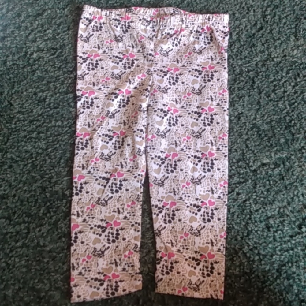 Girls hearts leggings